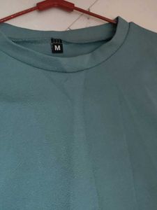 Teal Long Sleeve Top - Size M