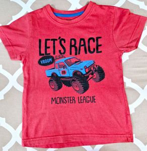 4 Max T-shirts for Boys (2-3 Years)