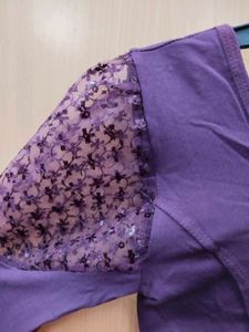 Elegant Purple Blouse (BJ)