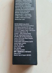Swiss Beauty Matte Lipstick