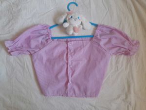 Pink Crop Top