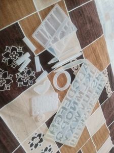 Resin Art Silicone Moulds 14 Pc