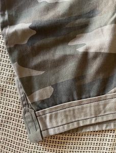 Military print shorts