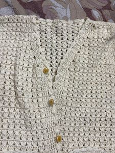 Vintage Crochet Vest