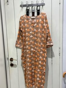 Pastel Shaded Kurta For Daily Use