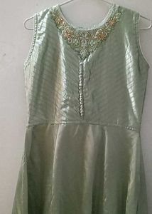 Green Long Gown