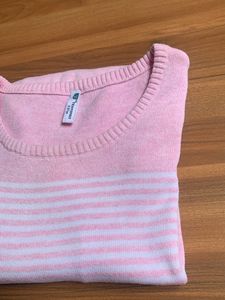 A Pretty Baby Pink Colour Sweatshirt (Size-S)