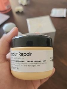 Loreal paris Revitalift Crystal Gel Cream, Micellar Water And Absolut Repair Hair Mask