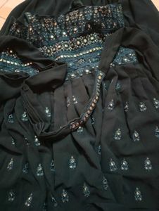 Stylish Green Palazzo Set