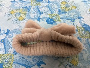 Soft Bow Makeup Headband