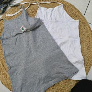 Set Of 2 Cotton Camisole