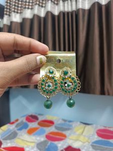 Star Jhumka Earrings