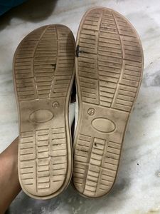 White Colour Slipper No Flows