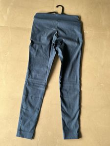 Blue Pull-On Pants