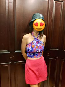 Purple Crop Top