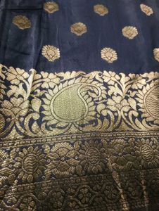 💥🆕️ Grey Banarasi Style Woven Resham Saree