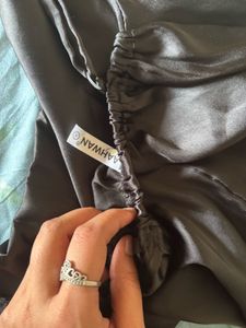 Satin Mini Dress Party Wear