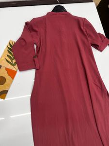 Elegant Button-Down kurti.