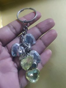 Crystal Charm Keychain