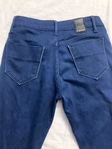 Dark Blue Denim Jeans