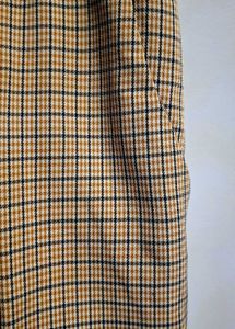 Checkered Casual Pants