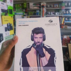 NEW ZEBRONICS 21HMV HEADPHONE