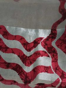 Elegant Red &amp; Tan Colour Saree