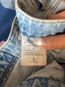 Distressed Denim Shorts