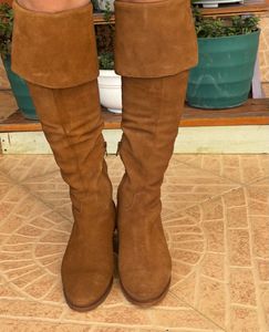 Suede Over the Knee Boots
