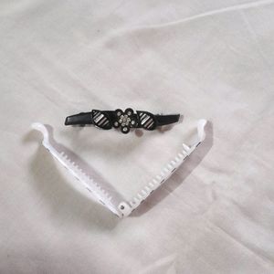 Combo 2 Hair Accessories Banana Clip + Barrettes