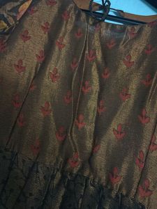 Vintage Style Floral Print Midi Dress