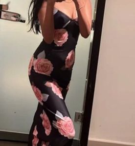 Printed Bodycon Dress