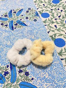 Fluffy Scrunchie Set