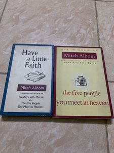 Mitch Albom- Set Of 2 Books