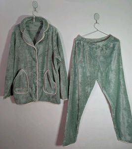 Cozy Green Pajama Set