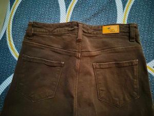 Brown Denim Jeans