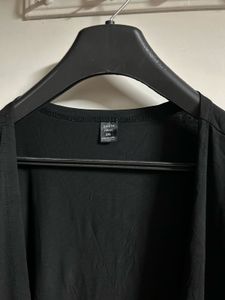 Black Long Cardigan