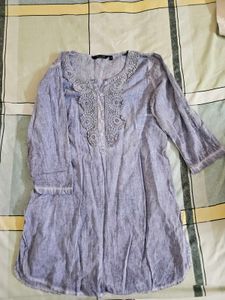 Lavender Tunic Top