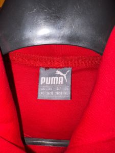 Puma Ferrari Red Hoodie