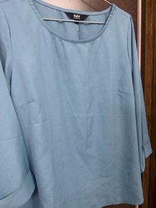 Elegant Blue Top