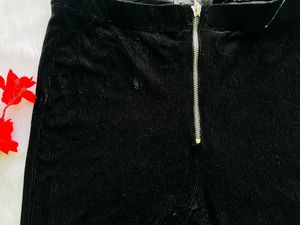 Primark Black Flared wide leg pants
