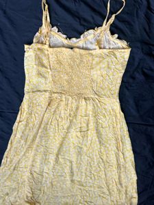 Yellow Floral Sundress