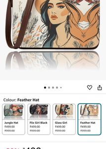 Crossbody Bag with Print
