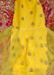 Woman Pakistani Sarara Kurti Dress