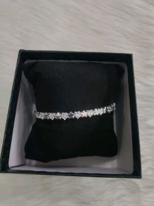 925 Starry Silver Bracelet With Hallmark