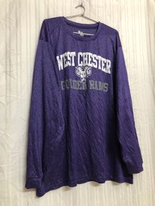 Badger Blue Long Sleeve T Shirt