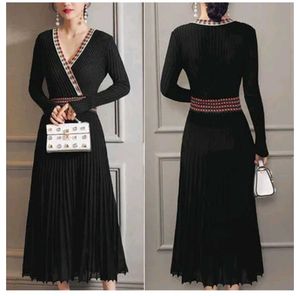 Elegant Black Midi Dress