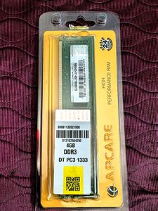 4GB DDR3 DT PC3 1333 RAM New with tag