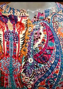 Colorful Printed Top