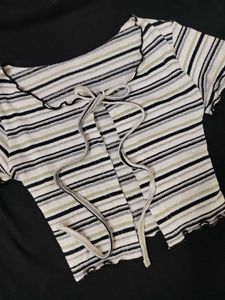 KOREAN SHRUG TOP